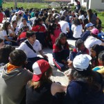 121 alumnos del Colegio Ciudad de México visitaron a estudiantes de secundaria en San José del Rincón.